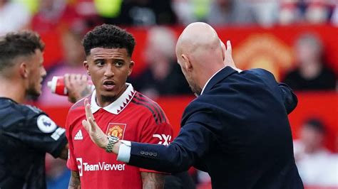 Every word Erik ten Hag said on transfers and Jadon Sancho in .